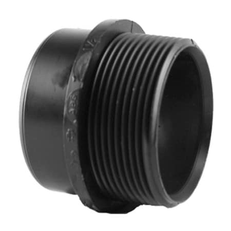 Charlotte Pipe And Foundry 112Male Trap Adapter ABS 00103  0800HA